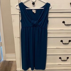 Max Studio Speciality Products Sleeveless Dress in Blue, Medium